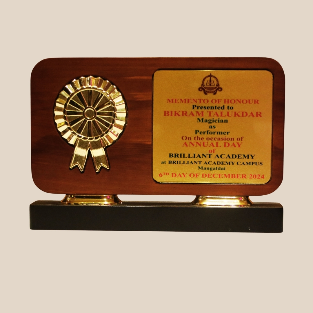 Dr. Vikram Talukdar — award and recognition 3